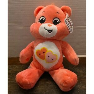 Care Bears 12" Plush Love a Lot Bear Plush 2025 Stuffed Animal Pink NWT